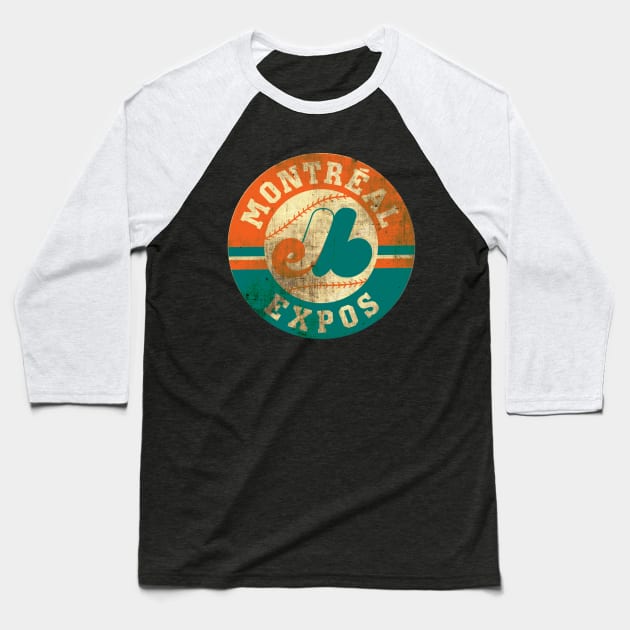 Montreal Expos Vintage Baseball T-Shirt by Niko Neon